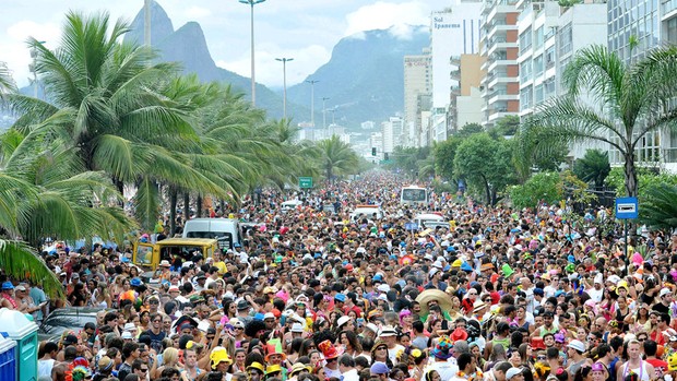 bloco de carnaval