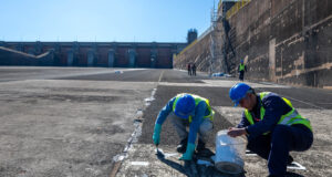 Itaipu conclui reparo minucioso na calha esquerda do vertedouro