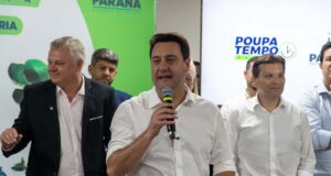 Ratinho Jr lidera ranking de governadores mais bem avaliados do Brasil, diz Real Big Data